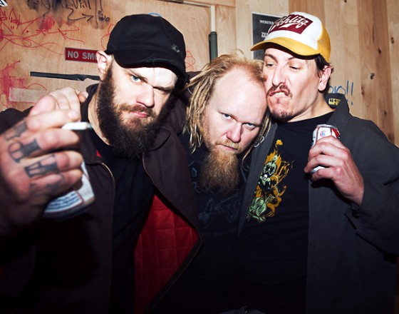 Weedeater Backstage, NYC