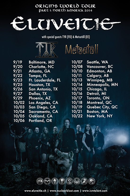 eluveitie tour