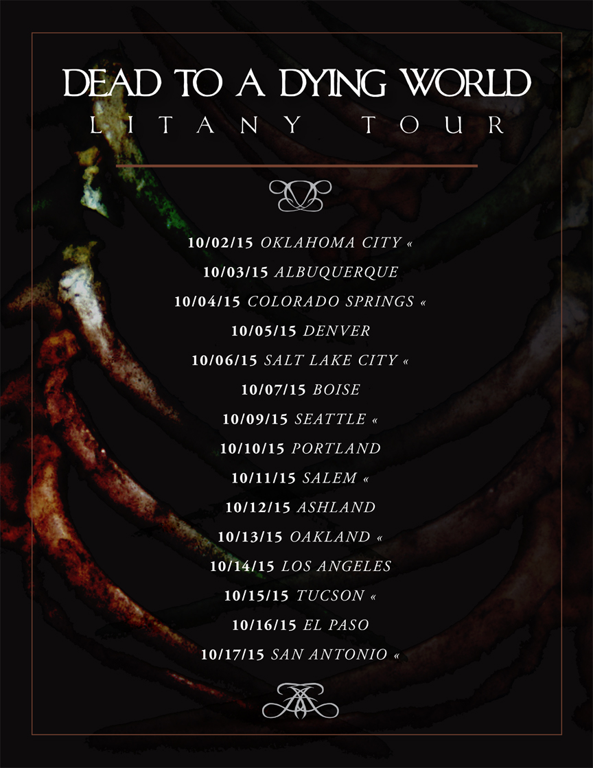 DTADW Litany Tour Poster v2