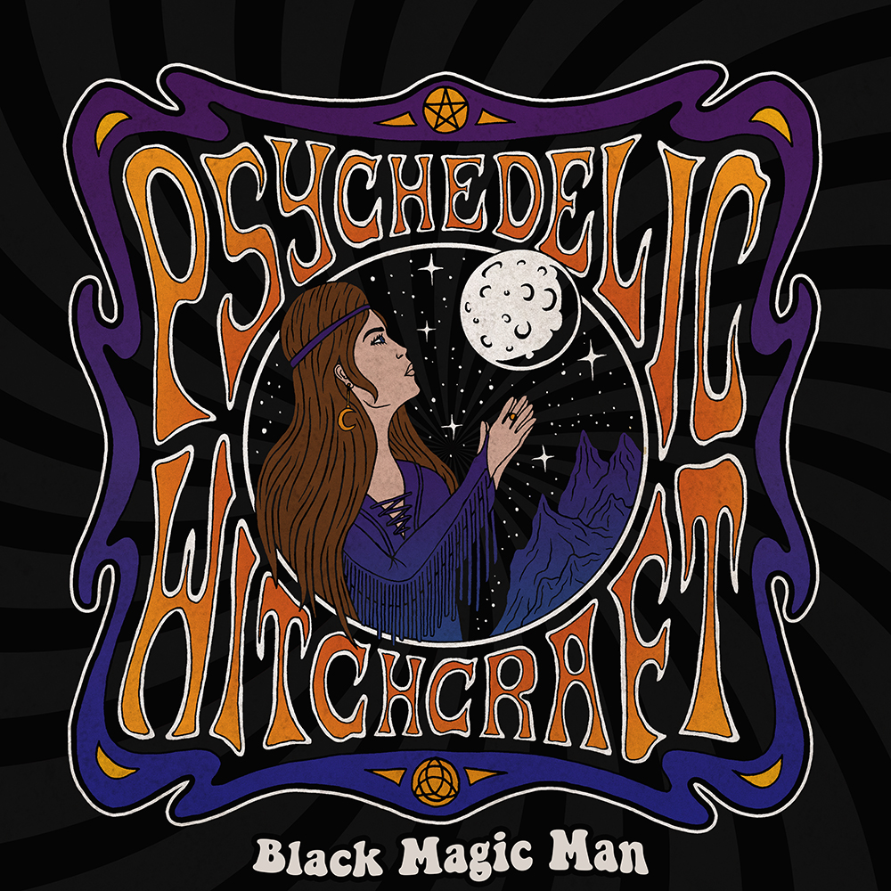 BLACK MAGIC MAN SECOND PRESSING FRONT COVER