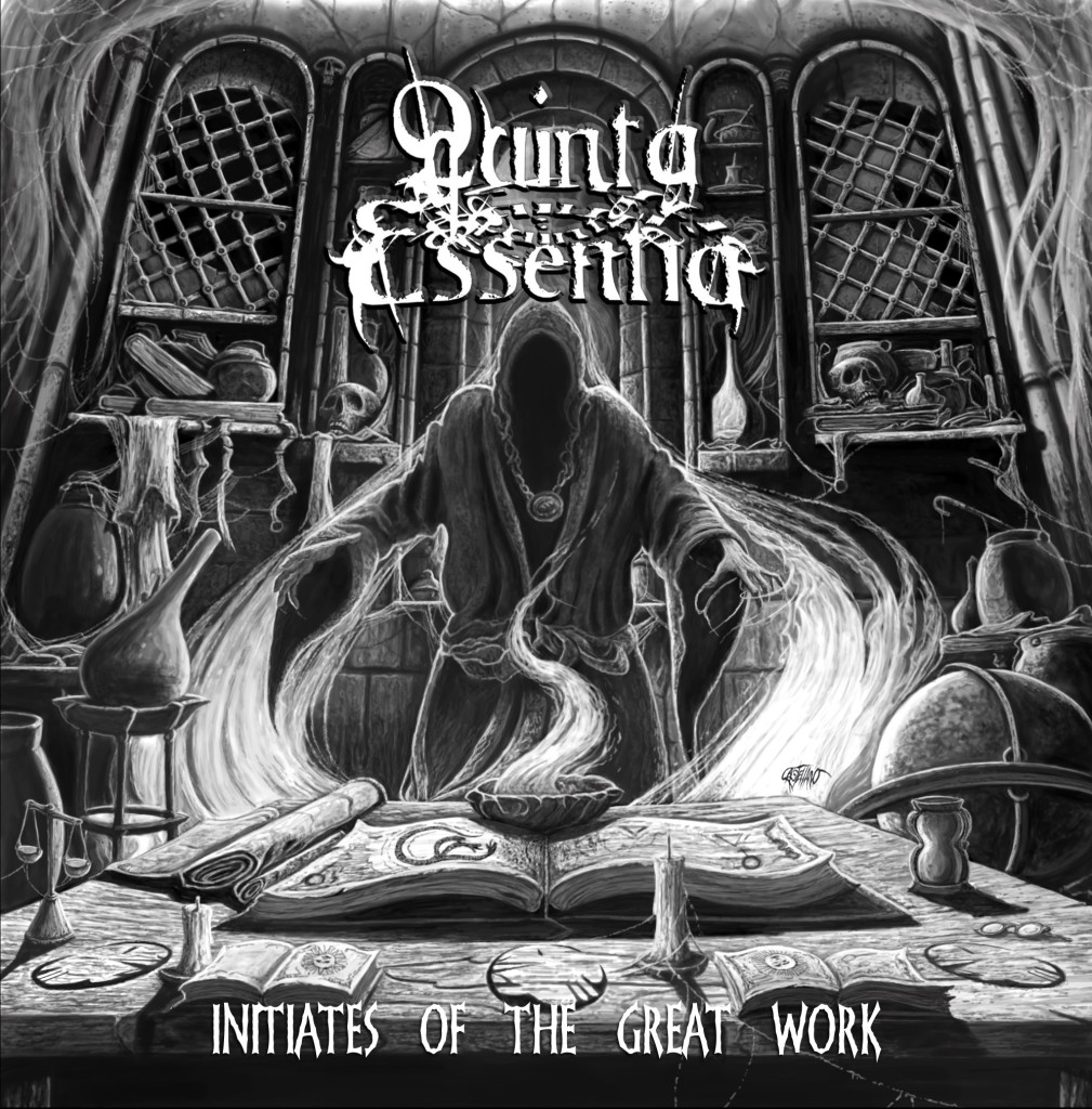 QUINTA ESSENTIA Initiates of the great work COVER by Juanjo Castellano 1