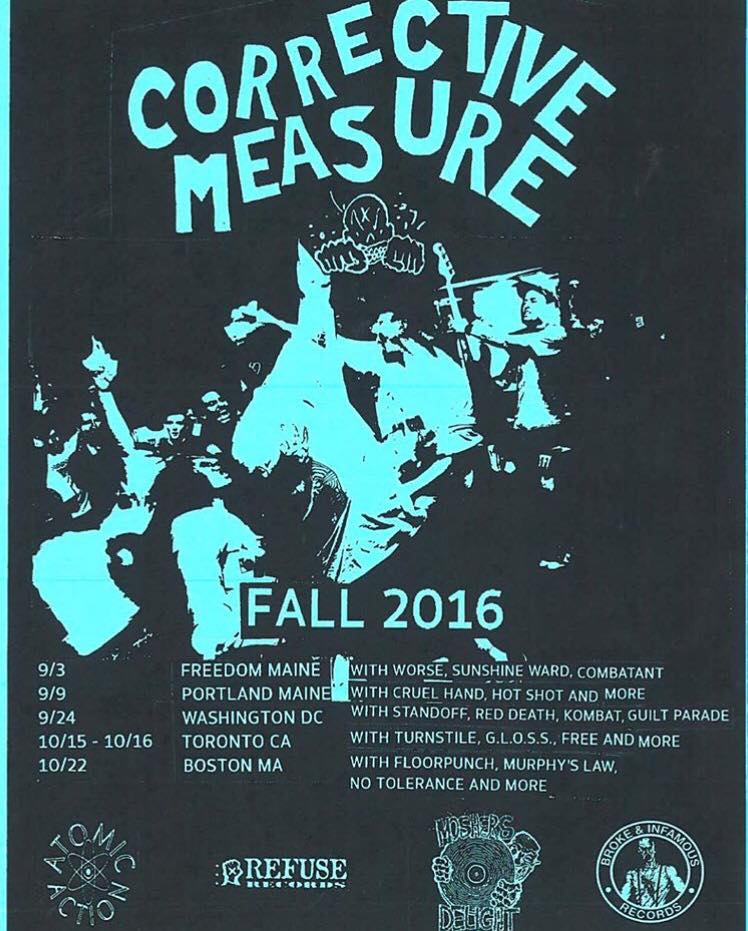 CORRECTIVE MEASURE TOUR