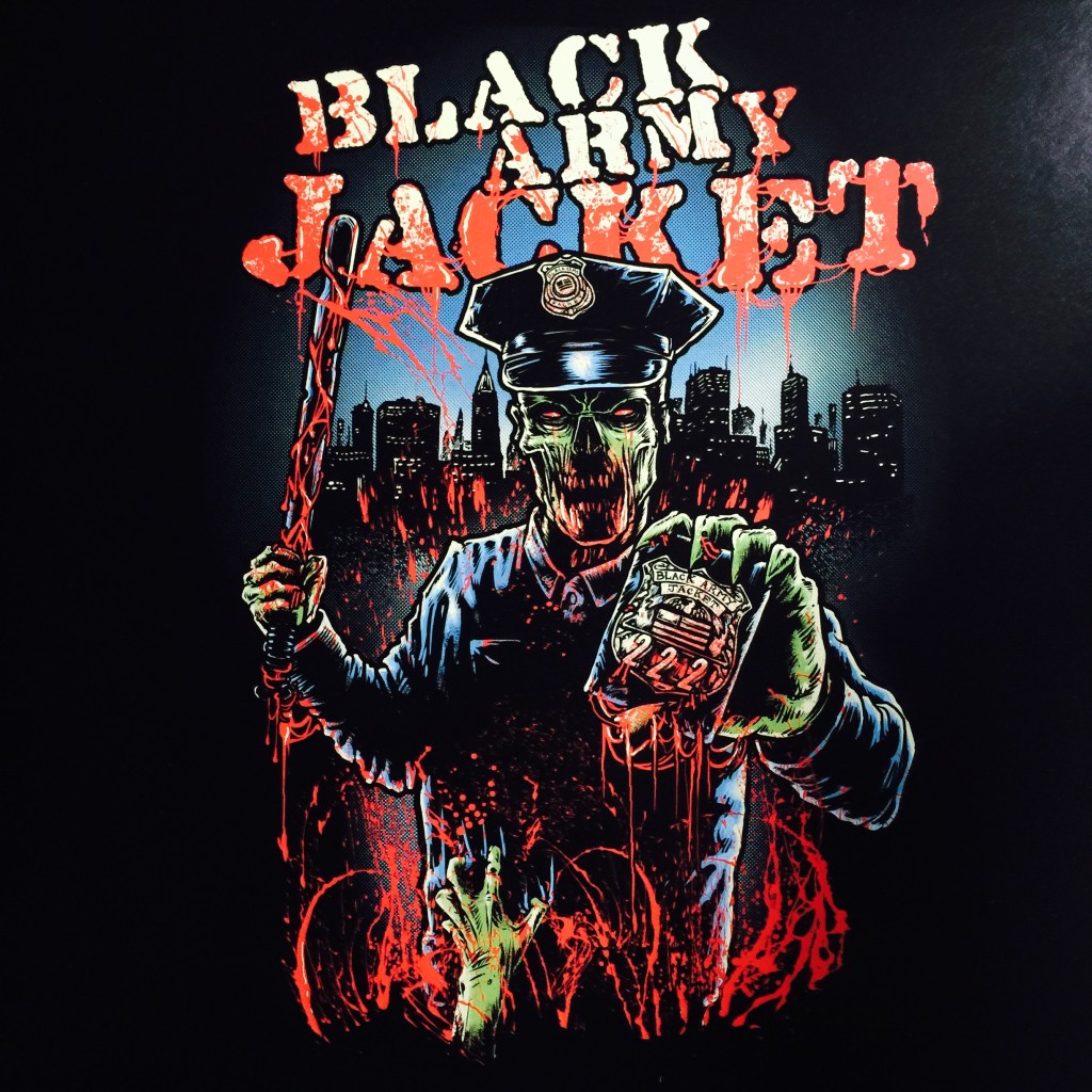 BLACK ARMY JACKET 222 cover