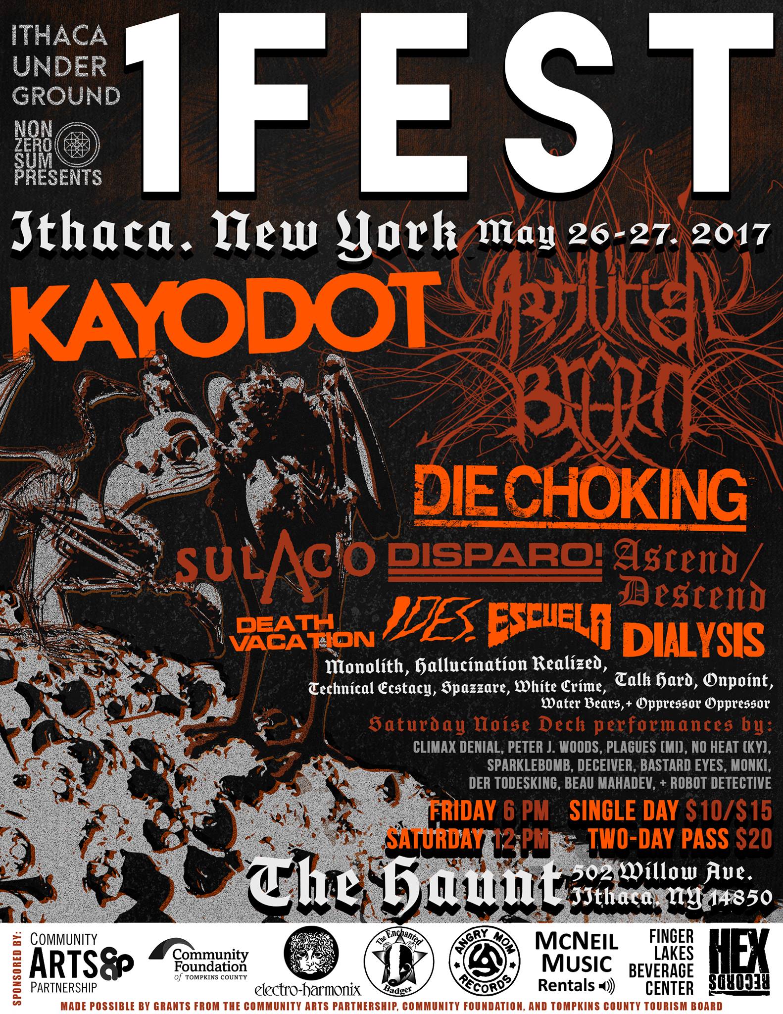 1fest Ithaca 2017