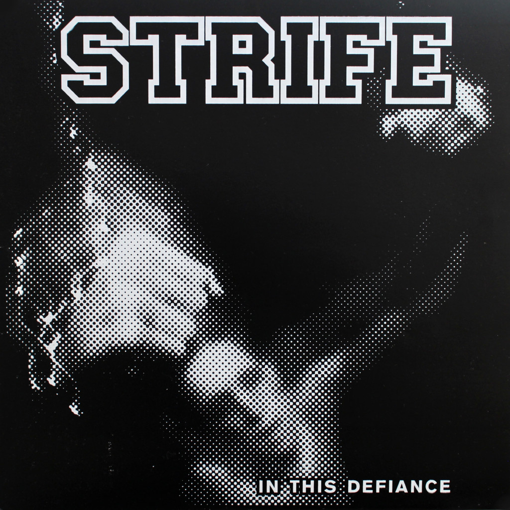 Strife In This Defiance 20th anniversary cover