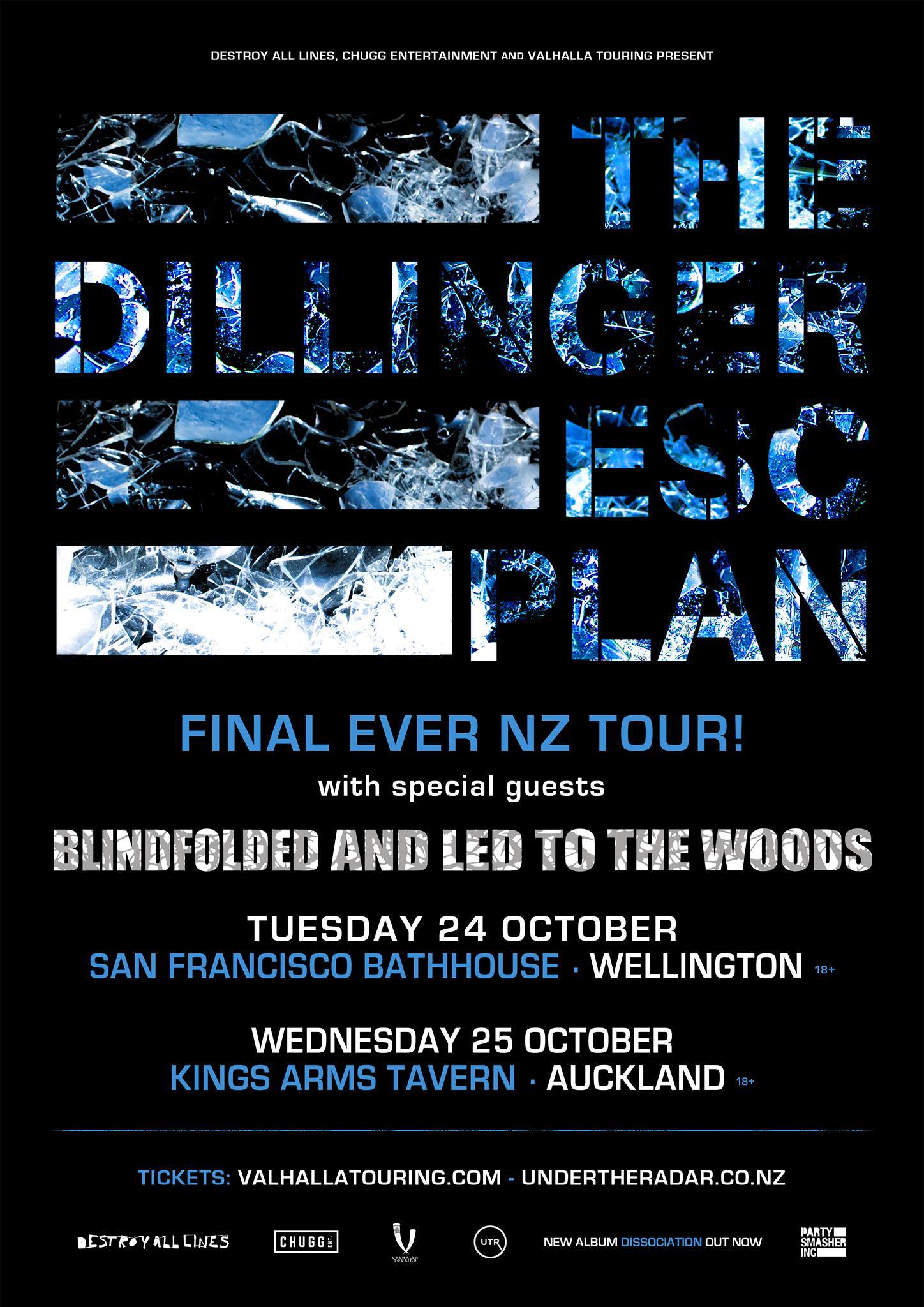 Dillinger Escape Plan - Blindfolded And Led To The Woods