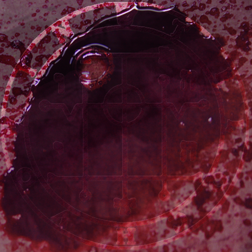 Psalm ov Khaos VIII--Tenebris Est In Sanguinem art