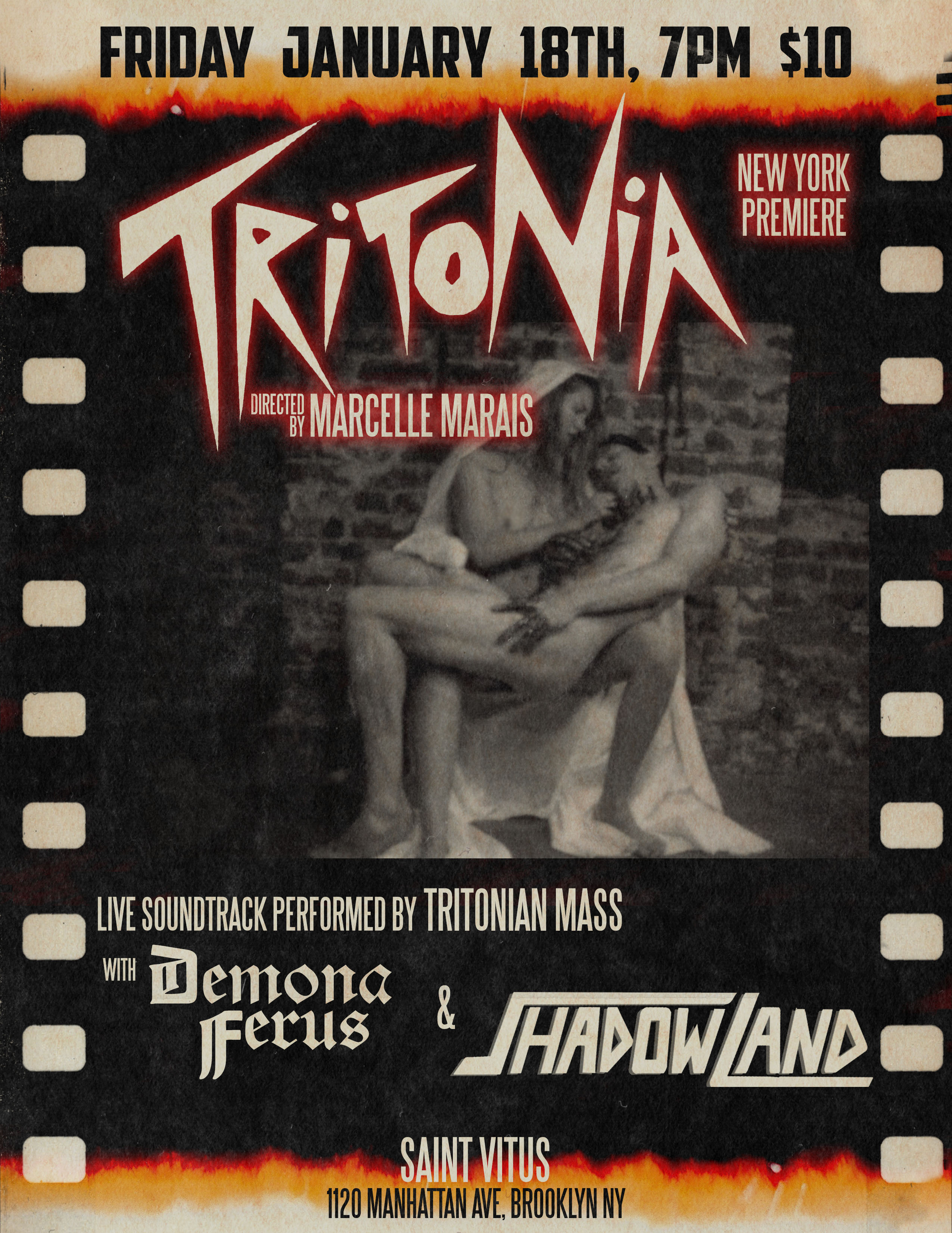 TriTonia Erotic Marcelle MaraisDirected Thriller To Be Premiered