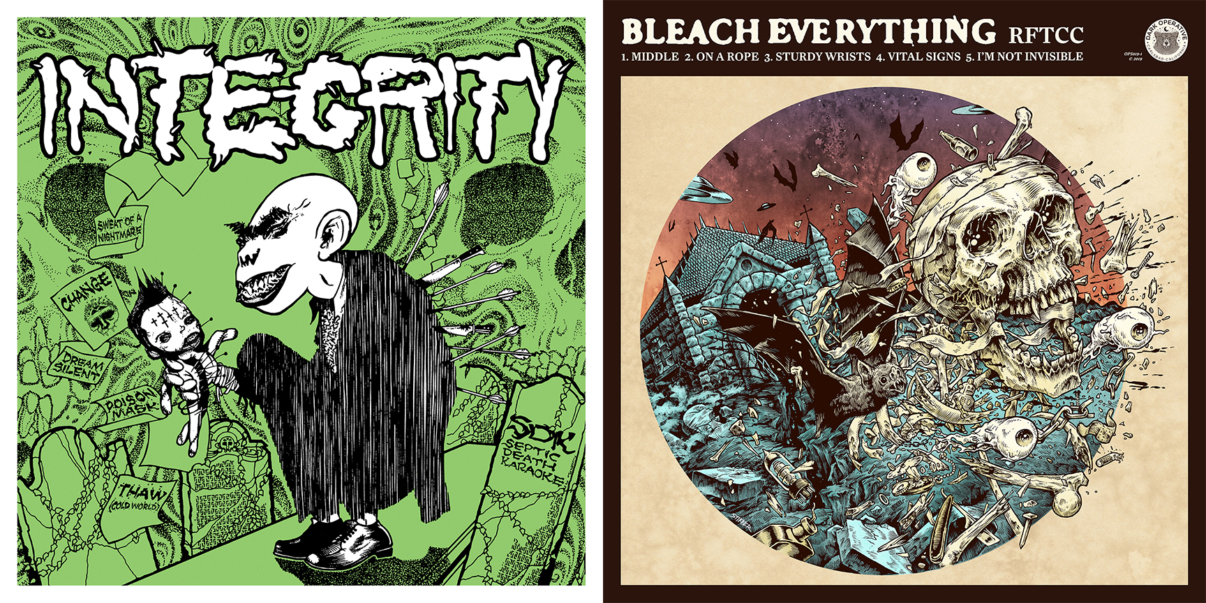 INTEGRITY and BLEACH EVERYTHING: Dark Operative Releases Septic