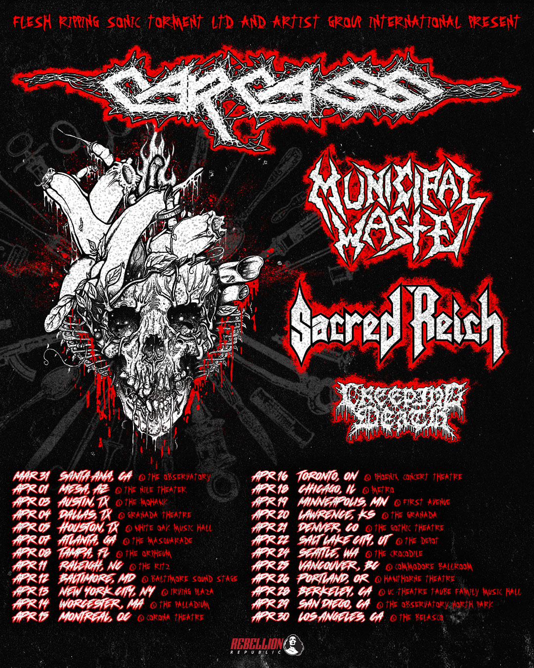 Carcass_NorthAmericanTour2023_