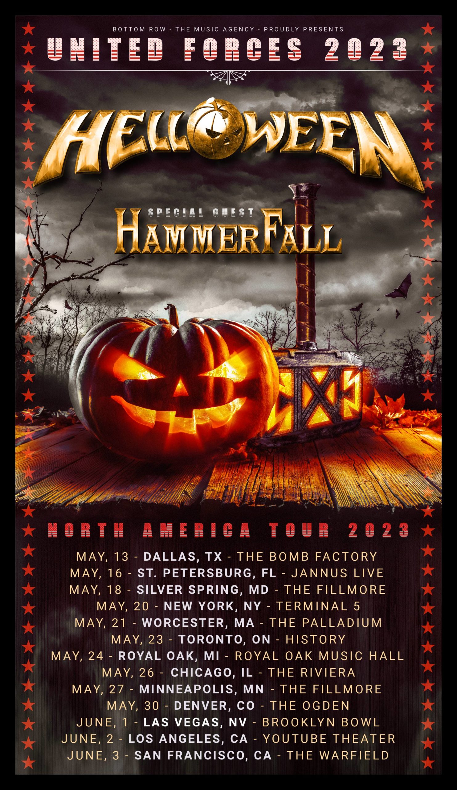 HELLOWEEN To Return To The US And Canada This Spring; Tickets On Sale